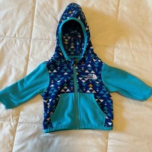 The North Face Infant Hoodie.Size 0-3m